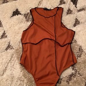 SALE Rust Bodysuit